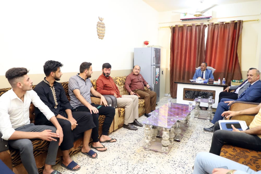The President of the University Conducts a Field Tour of the Hostels Departments for Male and Female students