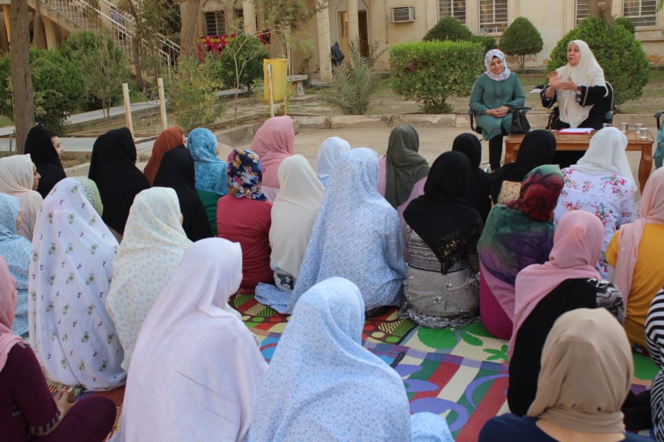 The Social Research Division Holds an Instructional and Educational Seminar for Female Students of the Hostels Departments