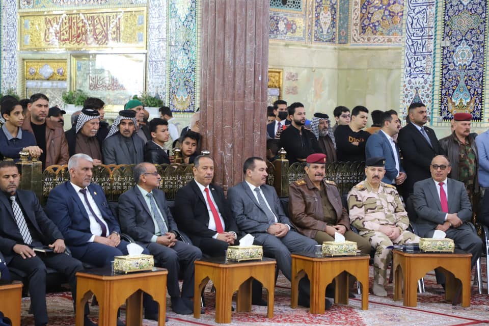 رئيس جامعة الانبار يحضر وقائع المؤتمر الوطني الاول للحد من التطرف والارهاب في كربلاء
